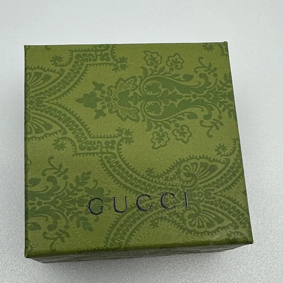 Gucci Silver Bracelet with Blue and Green Gems - Picture 10 of 10